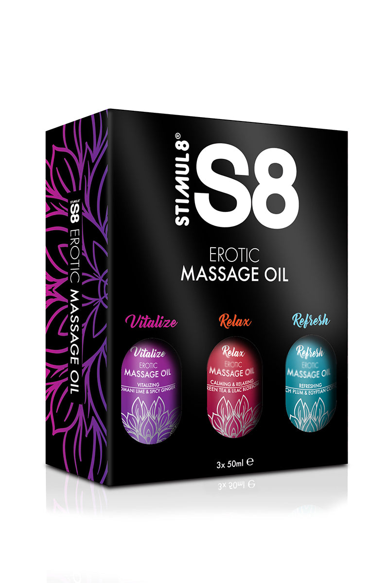 Coffret huiles de massage