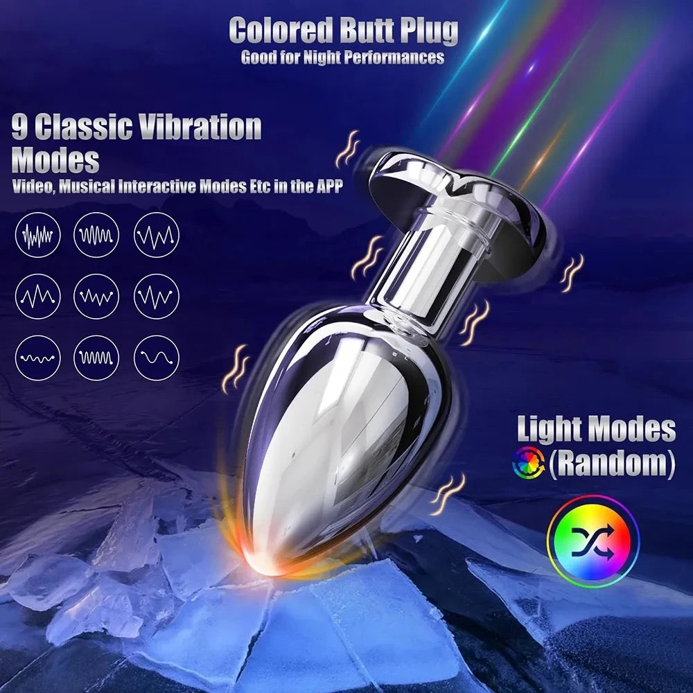 Plug anal lumineux