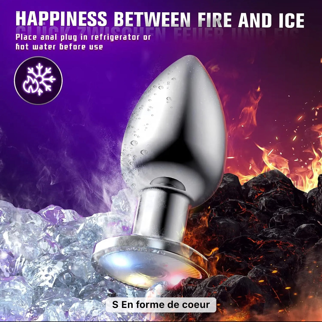 Plug anal lumineux