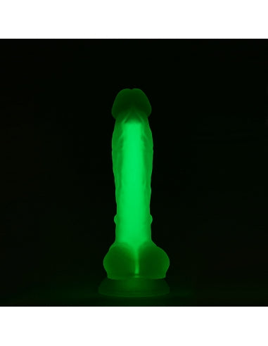 Dildo vert fluorescent