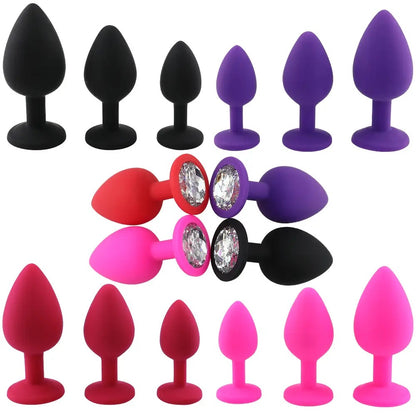 Plug bijoux silicone