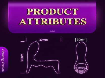 Remote cockring gaine