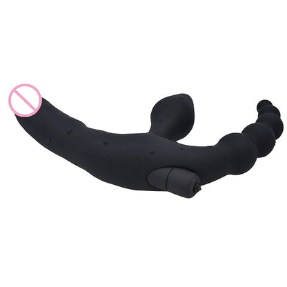 Double dildo vibrant